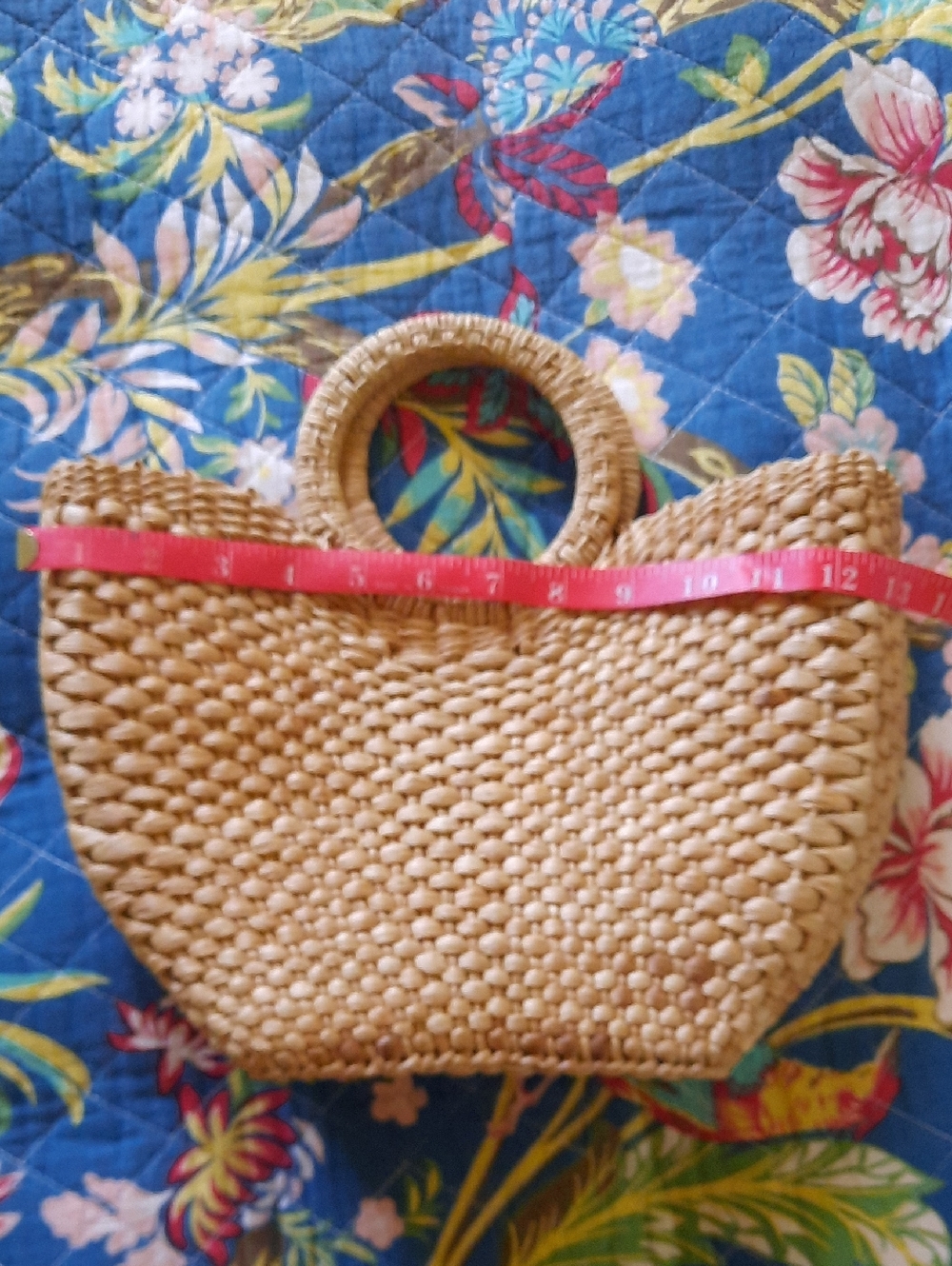 Straw Handbag - Picture 6 of 8